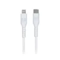 Monster Lightning to USB-C Thermo Plastic Elastometer 2m Cable - White