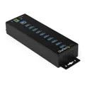 Startech 10-Port Industrial USB 3.0 Hub With Power Adapter