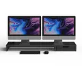 Pout Eyes9 Dual Monitor Wireless Charging Station - Black