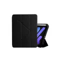RockRose Defensor II Smart Tri-Fold Origami Folio for iPad Mini 6 8.3" 2021 - Black