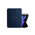 RockRose Defensor II Smart Tri-Fold Origami Folio for iPad Mini 6 8.3" 2021 - Blue