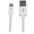 StarTech USB to Lightning Cable - Apple MFi Certified Long 2 m (6 ft.) White