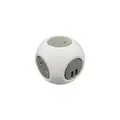 Jackson 4-Outlet Power Adapter With 2USB Ports Grey