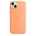 Apple iPhone 15+ Silicone Case With MagSafe - Orange Sorbet