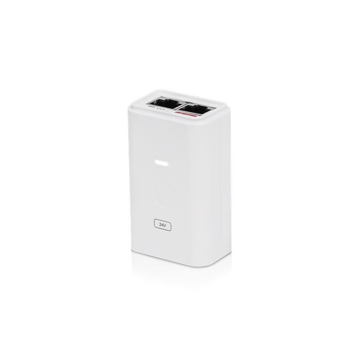 Ubiquiti 24VDC/12W Gigabit Ethernet POE Injector
