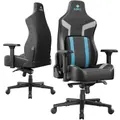 Eureka GC08 Python II Ergonomic Gaming Chair - Black/Blue