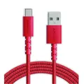 Anker PowerLine Select+ 1.8m USB-A to USB-C Cable - Red