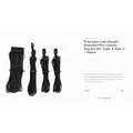 Corsair Premium Sleeved Power Supply Cables Black