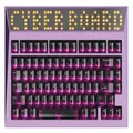 Angry Miao CYBERBOARD R4 Mechanical Keyboard Gangstar - Icy Silver Pro Switch