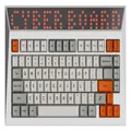 Angry Miao CYBERBOARD R4 Mechanical Keyboard Cloud White - Icy Silver Pro Switch