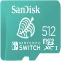 SanDisk and Nintendo MicroSDXC SQXAO U3 C10 - 512GB
