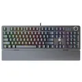 Fantech Gaming PC Mechanical Keyboard LED Backlit Anti-Ghosting Key with Knob and Wrist Rest (Black)