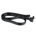 SilverStone PP14-90 12+4 pin (PSU) to 12+4 pin (GPU) 90¢X angled 12VHPWR PCIe Gen5 Cable
