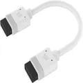 Corsair iCUE LINK 2x100mm Cable Straight - White