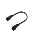 Corsair iCUE LINK 2x135mm Slim 90deg Cable - Black