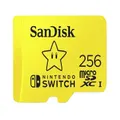 SanDisk and Nintendo MicroSDXC SQXAO U3 C10 - 256GB