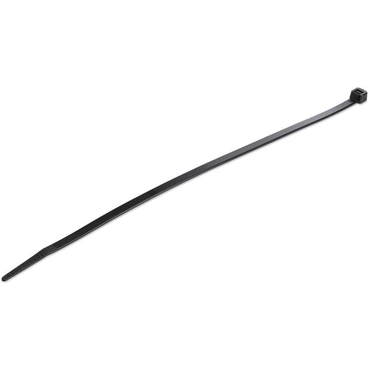 StarTech 100 Pack 10" Cable Ties - Black Extra Large