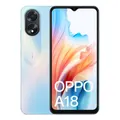 OPPO A18 DS 128GB/4GB 6.56" Mobile Phone - Glowing Blue