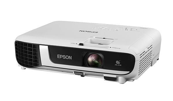 Epson EB-W52 Data Projector Portable 4000 ANSI Lumens 3LCD WXGA (1280x800) Black, White