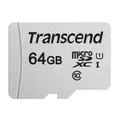 Transcend 64 GB Class 10/UHS-I U1 microSDXC Memory Card