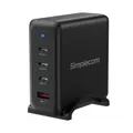 Simplecom CU400 4-Port Power Delivery 100W GaN Fast Charger