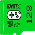 Emtec 128GB UHS I U3 V30 A1 Memory Card Green
