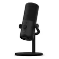 NZXT Capsule Mini Gaming Microphone With Unidirectional Cardioid Polar Pattern - Matte Black