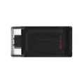 Kingston DataTraveler 70 USB Flash Drive 64 GB USB-C Black