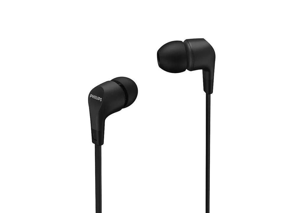 Philips Wired Earbud Gel Black Headset