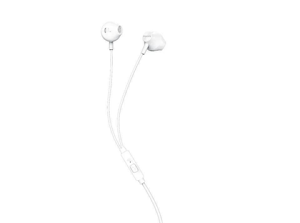 Philips Wired Earbud White Headset