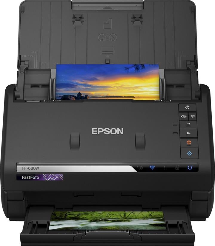 Epson FastFoto FF-680W High-Speed Wireless Photo Scanner