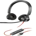 HP Poly Blackwire 3320 UC Stereo USB-A Headset