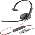 HP Poly Blackwire C3215 UC Mono USB-C Headset