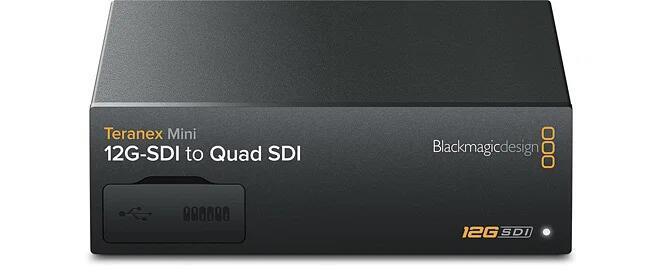 Blackmagic Teranex Mini 12G-SDI To Quad SDI Converter