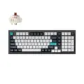 Keychron Q5 Max QMK/VIA Wireless Custom Black Mechanical Keyboard - Brown Switch