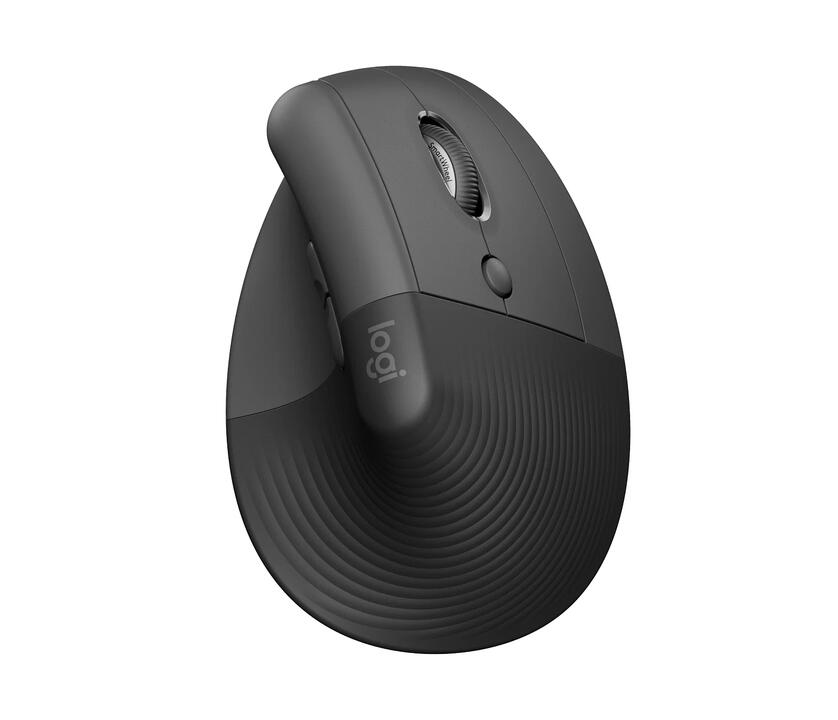 Logitech Lift Vertical Ergonomic Mouse - Graphite
