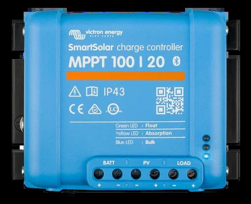 Victron SmartSolar MPPT 100/20 12/24/48V Bluetooth Solar Controller