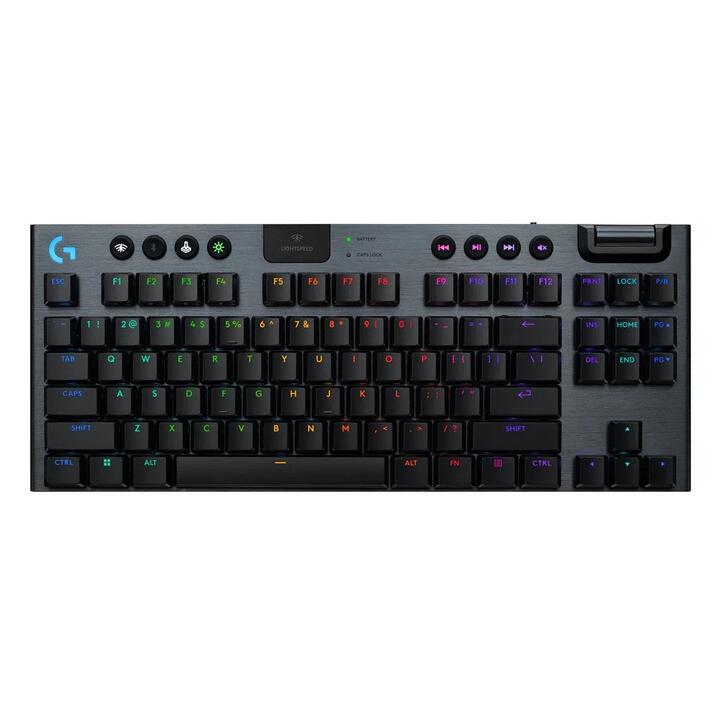 Logitech G915 X TKL Wireless RGB Gaming Keyboard - Black
