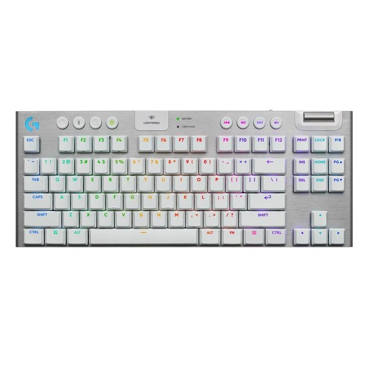 Logitech G915 X TKL Wireless RGB Gaming Keyboard - White