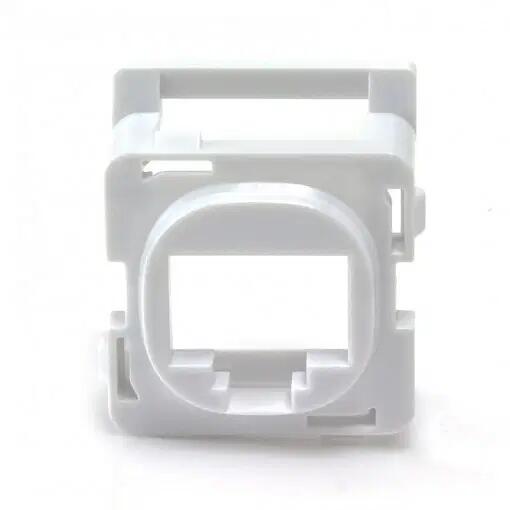 Serveredge RJ45 Clipsal Bezel - White (Pack of 10)