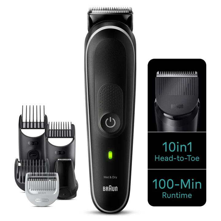 Braun Series5 10-1 All-In-One Waterproof Style Grooming Kit