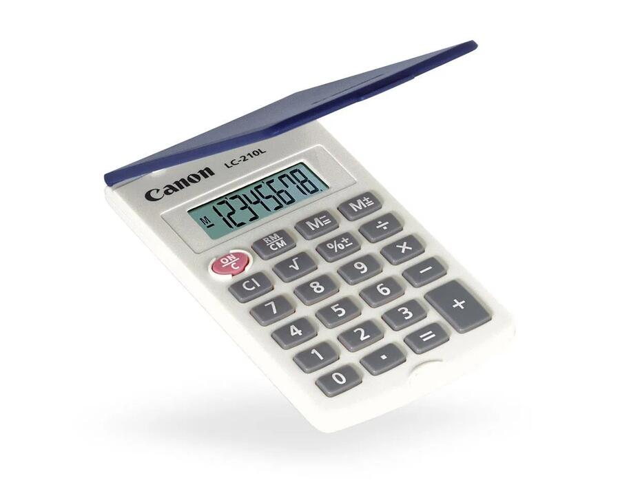 Canon LC210L 8-Digit Pocket Display Calculator