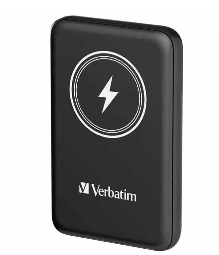 Verbatim VAPPP224 10000 mAh Power Bank With Embedded Cables - Black