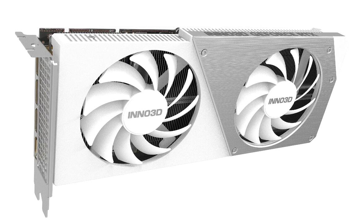 Inno3D GeForce RTX 4060 Ti 8GB TWIN X2 OC Graphic Card - White