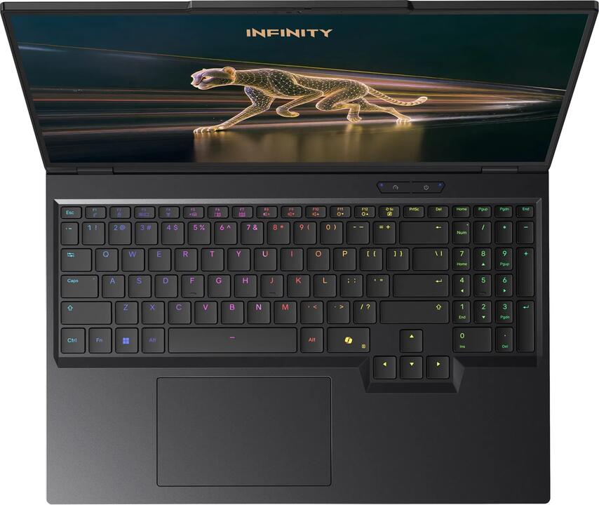 Infinity Y16-R9R7TiBW-899 16" QHD 300Hz Laptop, Ryzen 9 9955HX, 16GB RAM, 1TB SSD, RTX 5070 Ti, Windows 11 Home