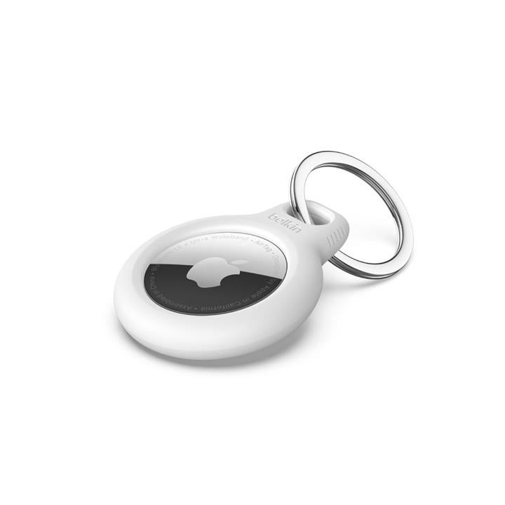 Belkin Secure Holder Keyring for Airtag - White