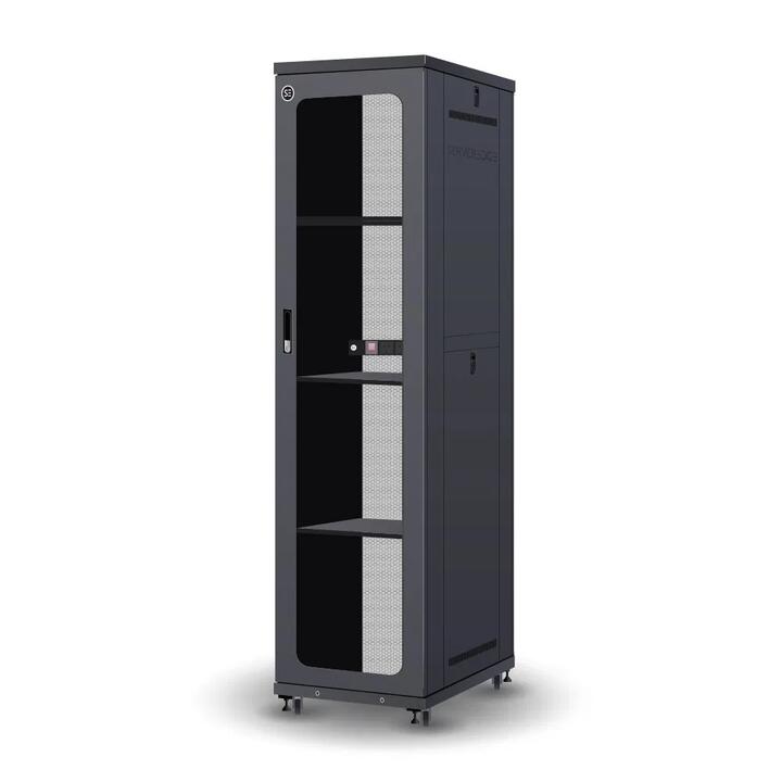 Serveredge 48RU 800mm Wide And 1200mm Deep Fully Assembled Free Standing Server Cabinet