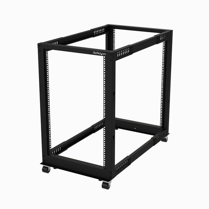 Startech 18U Open Frame Rack 4 Post 22-40" Adjustable Depth