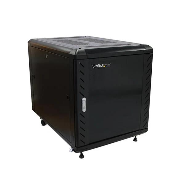 StarTech 12U 36in Knock-Down Server Rack Cabinet with Casters