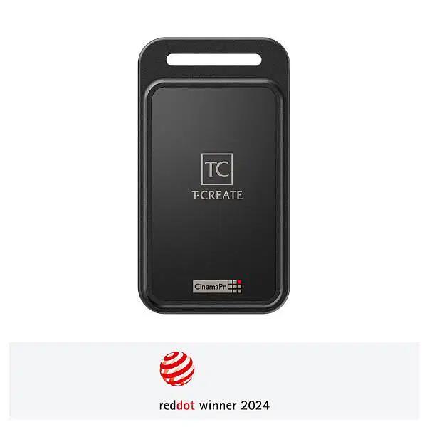 Team T-CREATE CinemaPr P31 2TB USB 3.2 Gen2x2 External SSD - Black